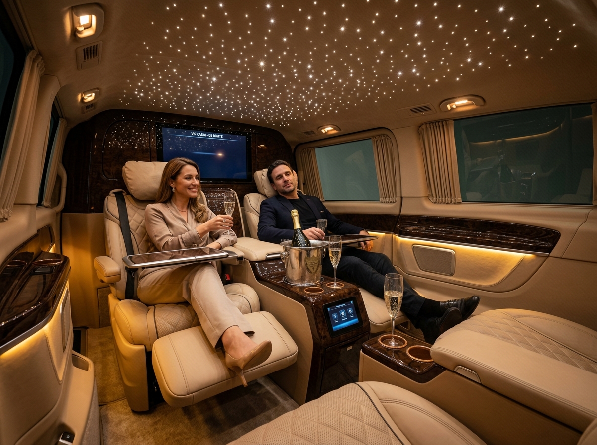 Mercedes-Benz V-Class Maybach Starlight Cabin